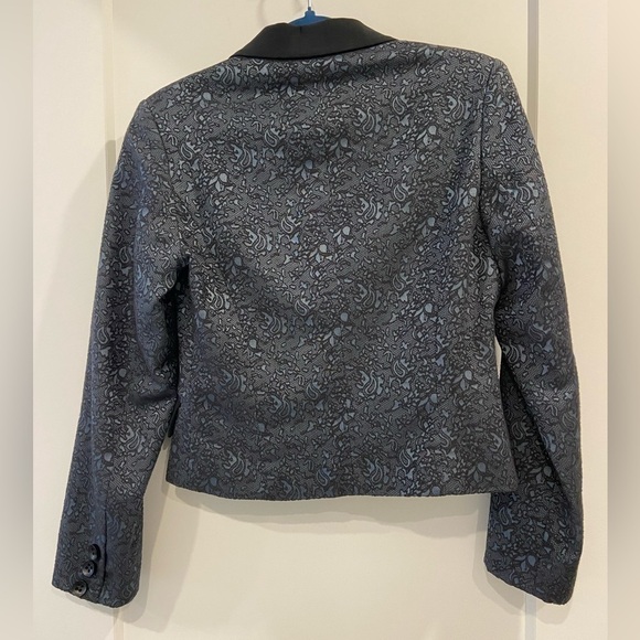 Mario Serrani Paisley Blazer - Size 2 - Picture 7 of 8